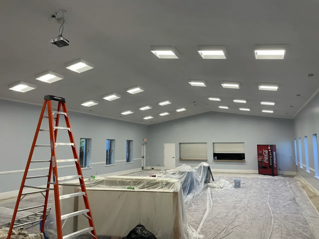 commercial drywall painting
